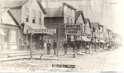 North side of Water Street, Sault Sainte Marie, Michigan