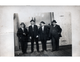 Tom Ross and Three Unknown Men