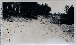 Victoria Dam Pipeline Excavation Site Looking East, June 1930