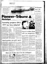 The Manistique Pioneer-Tribune, 1977-10-12