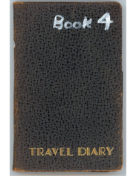 Georgia Rhoades Travel Journal, 1939 (3 of 3)