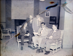 Dr. Bosworth, Max Allen: A Group of Men Including Dr. Bosworth and Max Allen