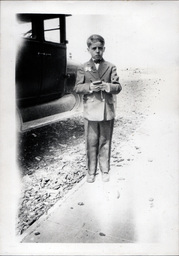 Young Tom Ross in First Communion Outfit (2 of 2)