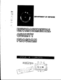 Department of Defense Environmental Quality Program