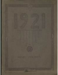 1921 Northern Normal News yearbook issue