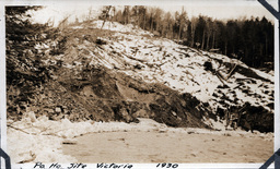 Cleared Dirt Hill at the Victoria Powerhouse Site