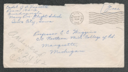 John D. Verrette to C.C. Wiggins, 16 November 1942