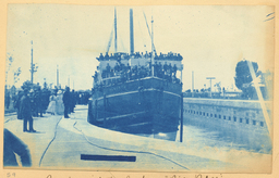 Ship Alberta returning from Reil's Rebellion