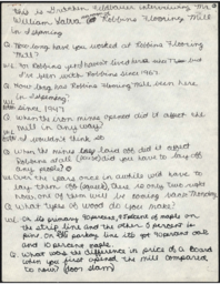 William Latva Oral History Transcript, undated