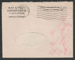 Robert Walker to Helen Ward, 10 April 1944