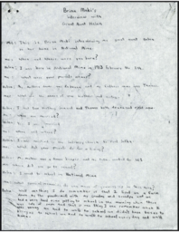 Helen Solka Oral History Transcript, undated