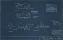 Foundation Plan for Steam Turbine and Alternator