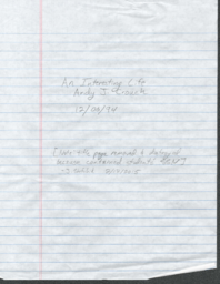 Joseph St. Andre Essay by Andy J. Crouch, 1994