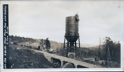 Victoria Pipeline Connection to Surge Tank Construction Looking East