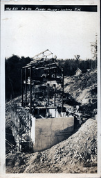 Victoria Dam Powerhouse Structural Steel Construction Looking Southwest