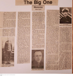 The Big One: Memories