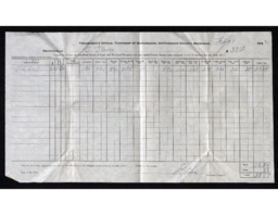 G. Glaser Tax Receipt, 1932-02-27