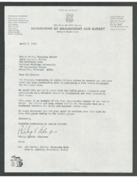 Philip Alexis to Nancie Hatch and Cathy Nertoli, 1978-04-07