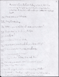 Harry Wing Oral History Transcript, 1997