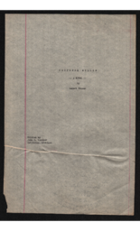 (Box 88-04) Corporal Millar Typed Draft, 1948