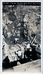 Moving Boards for the Victoria Dam Penstock Rock Excavation