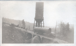 Truck with Steel Tubes for the Construction of the Victoria Dam Surge Tank