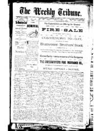 The Weekly Tribune, 1893-10-05