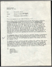 Norman E. Hefke to Kenneth W. Pierce, 1981-02-19