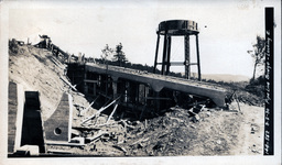 Victoria Dam Pipeline Bridge After Concrete Pouring