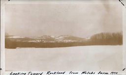 Looking Toward Rockland from Welch's Farm