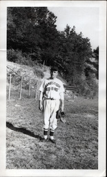 Tom Ross in Manistique Red Bird Uniform