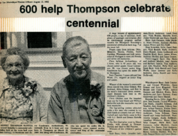 600 Help Thompson Celebrate Centennial