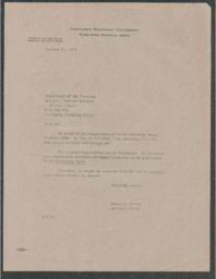 James L. Carter to Director of Internal Revenue Service Center, 1972-10-31