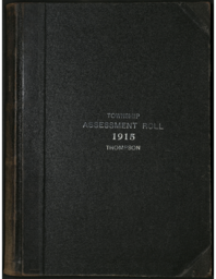 Thompson Township Assessment Roll, 1915