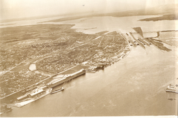 Aerial of Soo Harbor