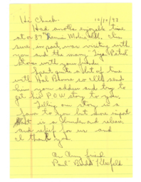 Charles Foreman World War II Memoir Drafts (Part 2 of 3)