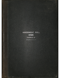 Thompson Township Assessment Roll, 1898