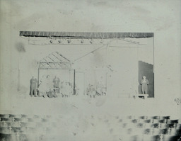 "Look Homeward Angel" Scenery 1959: Washed Out Photo of People Working on Set