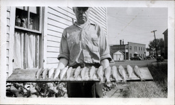 Tom Ross' Father with Fish