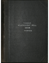 Thompson Township Assessment Roll, 1918