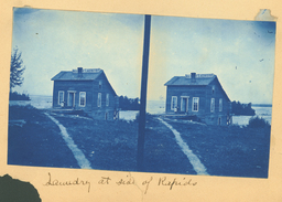 Laundry at rapids, Sault Sainte Marie, Michigan