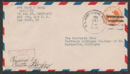 Northern Michigan College of Education Alumni World War II Correspondence