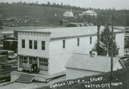 Morgan Lumber and Cedar Company store, Foster City, Michigan