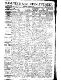 Manistique Semi-Weekly Pioneer, 1893-08-23