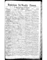 Manistique Tri-Weekly Pioneer, 1888-09-15