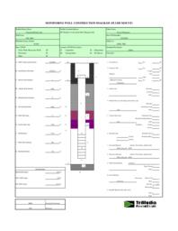 Cliffs-Dow Interim Response Investigation Summary Trimedia Appendix D Monitor Well Diagrams Part 07