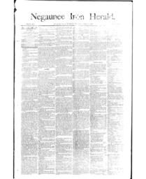 Negaunee Iron Herald, 1886-04-15