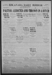 Escanaba Daily Mirror, 1922-05-01