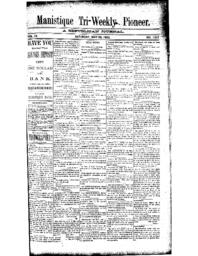 Manistique Tri-Weekly Pioneer, 1892-05-28