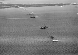 Aerial View of Mackinac Bridge Construction (25 of 77)